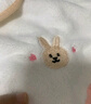卡通方巾兒童毛巾超柔新生寶寶洗臉小方巾幼兒園擦手擦臉巾小方巾 隨機色 2條 曬單實(shí)拍圖