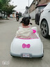 小果凍女孩玩具生日禮物兒童電動(dòng)汽車(chē)大號可坐大人遙控自駕雙人玩具童車(chē) mini款 單人公主車(chē)【6V防爆電瓶 +自駕+遙控+搖擺】 【順豐快遞 送貨上門(mén)】早教音樂(lè )+可愛(ài)燈光+藍牙 曬單實(shí)拍圖