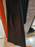 UR2025秋季新款女裝假兩件設計感裙褲修身喇叭褲UYV650021 正黑 (偏長(cháng)) L 曬單實(shí)拍圖