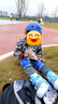 鴻星爾克輪滑鞋兒童專(zhuān)業(yè)溜冰鞋男女童初學(xué)者中小學(xué)直排輪滑輪滑冰旱冰鞋 Pro藍【雙芭扣+八輪全閃+頭盔護具套裝】 M  (適合6-12歲)日常鞋碼30-35 曬單實(shí)拍圖