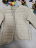 熊貓相伴羊毛內膽女士外套秋冬2025新款輕薄小個(gè)子保暖棉服沖鋒衣內搭上衣 曬單實(shí)拍圖