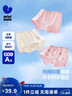 迷你巴拉女童內褲寶寶純棉A類(lèi)抗菌平底安全褲不夾pp四角褲【3條裝】 曬單實(shí)拍圖