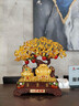 真石演繹招財金蟾金白菜擺件黃水晶搖錢(qián)樹(shù)發(fā)財樹(shù)客廳酒柜裝飾喬遷開(kāi)業(yè)禮品 禮盒包裝（八方來(lái)財金蟾+水晶搖錢(qián)樹(shù)）小號 曬單實(shí)拍圖