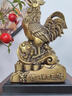 天祥緣 銅雞擺件黃銅大公雞生肖雞吉祥物家居客廳玄關(guān)店鋪公司開(kāi)業(yè)禮品 31號如意雞 配底座 曬單實(shí)拍圖