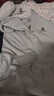 卡爾美（KELME）半拉鏈長(cháng)袖T恤2025秋冬新品加絨撞色保暖訓練運動(dòng)套頭衫 蒸汽灰 XL 曬單實(shí)拍圖