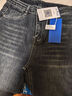 真維斯牛仔褲女秋冬潮流直筒彈力質(zhì)感百搭顯瘦煙管褲女藍灰L 曬單實(shí)拍圖