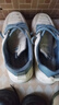 回力（Warrior）官方男鞋冬季款皮面休閑跑步鞋舒適老爹鞋子男士運動(dòng)鞋男白藍42 曬單實(shí)拍圖