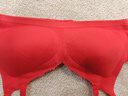 FitonTon紅色內衣女本命年內衣套裝馬年鴻運結婚新娘聚攏上托防下垂胸罩 曬單實(shí)拍圖