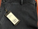 雅戈爾（YOUNGOR）褲子男士秋冬季青年男牛仔褲水洗牛仔褲商場(chǎng)同款 灰藍YCNZ335632HWA 32 175/80A 曬單實(shí)拍圖