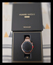 HUAWEI WATCH 5 42mm高端款爍金色904L不銹鋼表殼星云杏素皮復合表帶首創(chuàng  )X-TAP智感窗eSIM華為智能手表 曬單實(shí)拍圖