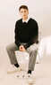 倉石一樹(shù) KAZUKI KURAISHI假兩件襯衫領(lǐng)針織毛衣男秋冬高級感休閑加厚保暖打底衫港風(fēng)商務(wù) 黑色 XL 曬單實(shí)拍圖