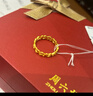 周六福（ZLF）新年禮物 黃金戒指女款足金999甜酷少女系列愛(ài)心指環(huán)小甜心 計價(jià) 12號-2.05g 曬單實(shí)拍圖