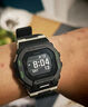 卡西歐（CASIO）G-SQD系列 城市夜跑系列 藍牙計步 智能訓練跟蹤LED燈石英機芯 GBD-200LM-1PRT 曬單實(shí)拍圖