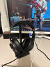 漫步者（EDIFIER）G4pro頭戴式游戲耳機有線(xiàn)電競賽事級電腦筆記本吃雞fps耳麥USB7.1聲道降噪全指向麥克風(fēng) 酷黑色【小金標】+送耳機支架 曬單實(shí)拍圖