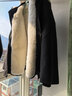 IMPRESSWIT整張羊皮襖子皮毛一體連帽真皮純羊的毛內膽棉服上衣加厚外套男女 連帽款整皮裁剪羊羔毛 M 170/92A 90-120斤 曬單實(shí)拍圖