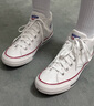 匡威（Converse）官方 莫爾登All Star男女板鞋中幫帆布小白鞋A00812C A00812C 41.5 曬單實(shí)拍圖