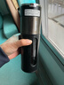恩爾美（nRMEi）茶杯茶水分離玻璃杯男士高硼硅耐熱雙層防摔商務(wù)辦公便攜水杯子 商務(wù)灰450ML【一鍵開(kāi)蓋+茶倉】 曬單實(shí)拍圖