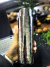 飛劍（feijian）純鈦保溫杯大容量男士戶(hù)外泡茶水杯高檔燜茶杯商務(wù)禮品鈦杯定制 皓月銀450ml 曬單實(shí)拍圖