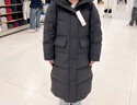 優(yōu)衣庫女裝高級保暖羽絨長(cháng)大衣/老爸評測外套夾克481014 09 黑色 L /160/88A 曬單實(shí)拍圖