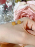 老鳳祥黃金耳釘女款足金999小方糖耳墜純金首飾生日情人節禮物送女朋友 【典藏至臻禮盒】定制克重 單拍不發(fā)貨 曬單實(shí)拍圖