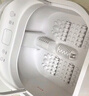 美的（Midea）泡腳桶足浴盆電動(dòng)泡腳盆加熱全自動(dòng)按摩洗腳盆智能恒溫過(guò)膝療家用 官方新品-仿真滾輪按摩+熱切斷體過(guò)熱保護+漏保開(kāi)關(guān) 生日禮物送爸爸媽媽婆婆父親母親老人長(cháng)輩實(shí)用高檔養生 曬單實(shí)拍圖