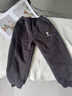 多多家男童加絨褲子冬季簡(jiǎn)約百搭運動(dòng)兒童衛褲中大童男孩束腳保暖長(cháng)褲 曬單實(shí)拍圖