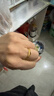 周大福碎碎冰碎金金黃金戒指(工費220)15號,約2g EOF1216禮物 曬單實(shí)拍圖