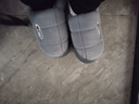 JPHZNB德國品牌老人防滑棉拖鞋冬季男士特大碼加肥居家棉鞋女包跟保暖厚 灰色【拖鞋款】 39-40 40/41 適合 曬單實(shí)拍圖