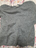 帕羅（PALUOPO）100%純羊絨秋冬2025新款圓領(lǐng)純色套頭針織打底衫毛衣ET20008R 淺灰 M 160/100 曬單實(shí)拍圖