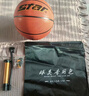世達（star）籃球室內外水泥地耐磨pu皮中小學(xué)生7號標準成人比賽考試訓練藍球 BB4647 曬單實(shí)拍圖