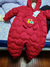 巴拉巴拉童裝兒童羽絨連體衣嬰兒寶寶2025新款秋冬萌趣造型新年拜年服喜慶 曬單實(shí)拍圖