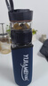 宜加美（YIJIAMEI） 茶水分離杯雙層玻璃杯男女玻璃水杯車(chē)載辦公商務(wù)泡茶杯 曬單實(shí)拍圖