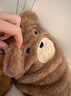 JCZS德國品牌狗狗可愛(ài)衣服秋冬衣服加絨保暖寵物泰迪比熊貴賓雪納瑞貓 咖色【毛絨小熊】 XS胸圍30背長(cháng)20建議2斤內 曬單實(shí)拍圖