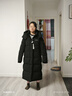 坦博爾羽絨服女士長(cháng)款可脫卸帽冬季運動(dòng)保暖外套5550888D 黑色170 曬單實(shí)拍圖