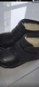 啄木鳥(niǎo)真皮羊毛女冬季加絨短靴軟底皮鞋中老年奶奶保暖防滑媽媽鞋 黑色白絨 38 曬單實(shí)拍圖