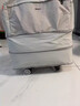 途客旅行包女滑輪行李袋大容量萬(wàn)向輪行李包輕便帶輪子折疊旅游出差袋 灰色 曬單實(shí)拍圖