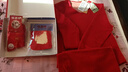 恒源祥本命年鴻運中老年秋衣秋褲女?huà)寢岒U驥紅色含羊毛蠶絲保暖內衣秋冬 曬單實(shí)拍圖
