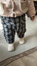 巴布豆（BOBDOG）寶寶學(xué)步鞋男童秋冬嬰幼兒皮棉2加絨二棉1-3歲女童軟底室內機能鞋 粉色【雙網(wǎng)】BBB309 17 鞋內長(cháng)12.8cm 曬單實(shí)拍圖