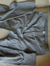 AB男新年秋冬棉質(zhì)舒適柔軟秋褲男保暖基礎薄款單件長(cháng)褲男打底棉毛褲 深麻灰 L 曬單實(shí)拍圖