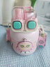 格非爾蛋仔派對兒童保溫杯男孩上學(xué)專(zhuān)用小學(xué)生幼兒園女寶寶雙飲吸管水杯 蛋小粉【一蓋雙飲 帶背帶】620ml 曬單實(shí)拍圖
