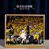 凱里歐文周邊手辦相框擺件海報裝飾畫(huà)掛畫(huà)禮物NBA球星籃球紀念品 （十寸）歐文B-4 （20.3*25.4cm1 曬單實(shí)拍圖