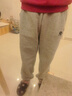 左西男童加絨褲子運動(dòng)褲2025秋冬新款兒童中大童束腳長(cháng)褲 灰色 170 曬單實(shí)拍圖