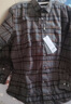 杉杉加絨加厚羊毛內膽保暖襯衫男冬季中老年格子長(cháng)袖襯衣男 39107 42  曬單實(shí)拍圖