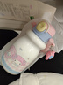 PBKC三麗鷗兒童保溫杯6-12歲小學(xué)女生上學(xué)專(zhuān)用316不銹鋼帶把水杯壺子 美樂(lè )蒂 540ml【吸管+直飲】 曬單實(shí)拍圖