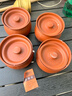 正宗紫砂瓦罐煨湯燉盅家用隔水燉商用蒸蛋帶蓋燉罐煲湯罐 【加厚】紫砂燉盅500ml四個(gè)裝 500ml 曬單實(shí)拍圖