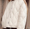 三彩【防水易打理】2025冬季新款90白鴨絨羽絨服輕薄寬松短款M 曬單實(shí)拍圖