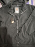 清倉撿漏秋冬款衛衣男保暖抓絨拉鏈外套搖粒絨開(kāi)衫雙面絨夾克 黑色 XL 曬單實(shí)拍圖