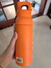 樂(lè )扣樂(lè )扣（LOCK&LOCK）316L不銹鋼保溫杯運動(dòng)戶(hù)外水杯保冷杯高顏值雙飲杯610ml年會(huì )禮物 活力橙【贈杯刷】 曬單實(shí)拍圖