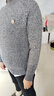 恒源祥羊毛衫女半高領(lǐng)秋冬加厚新款毛衣內搭女寬松上衣短款針織打底衫女 灰色 XL 建議115-125斤左右 中碼 曬單實(shí)拍圖