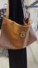 半坡飾族（bampo）女包包新款福瑞方方包頭層牛皮大容量輕奢單肩斜挎包元旦禮物 枇杷棕【葫蘆專(zhuān)屬五金】 曬單實(shí)拍圖